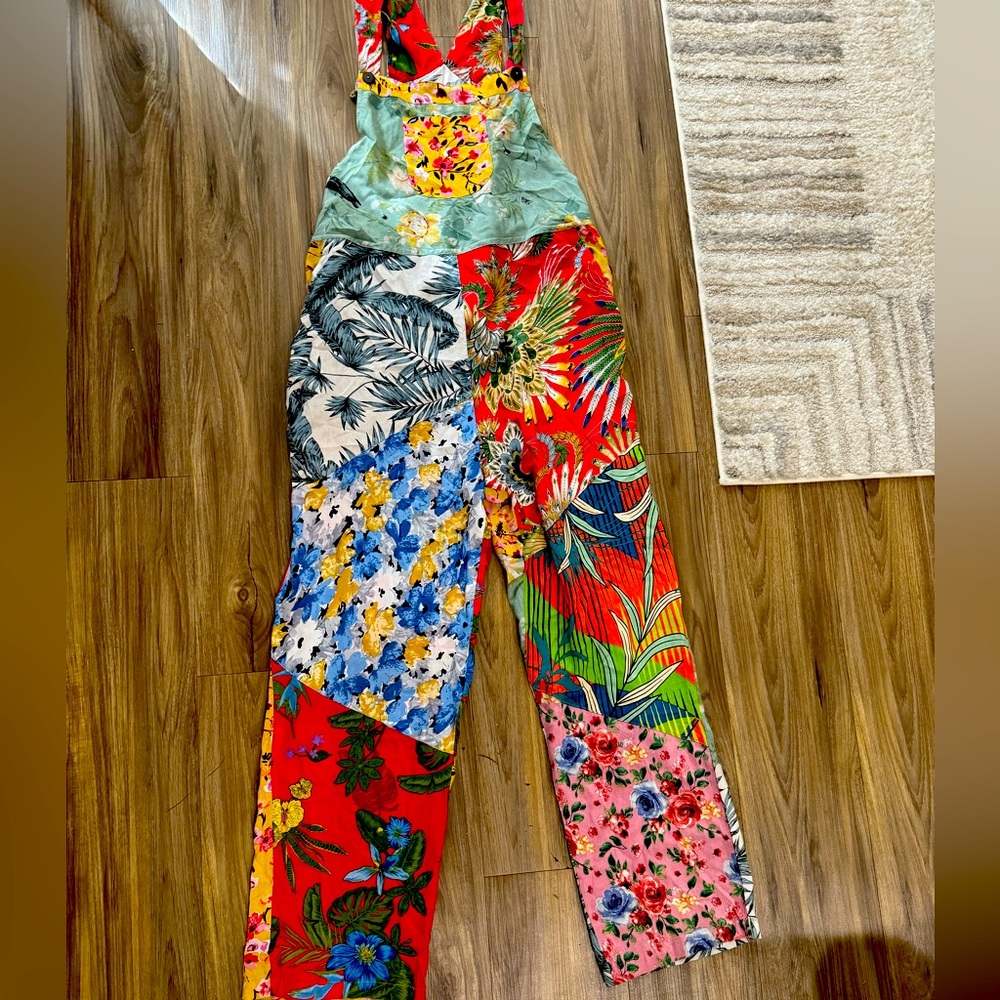 Patchwork jumpsuit